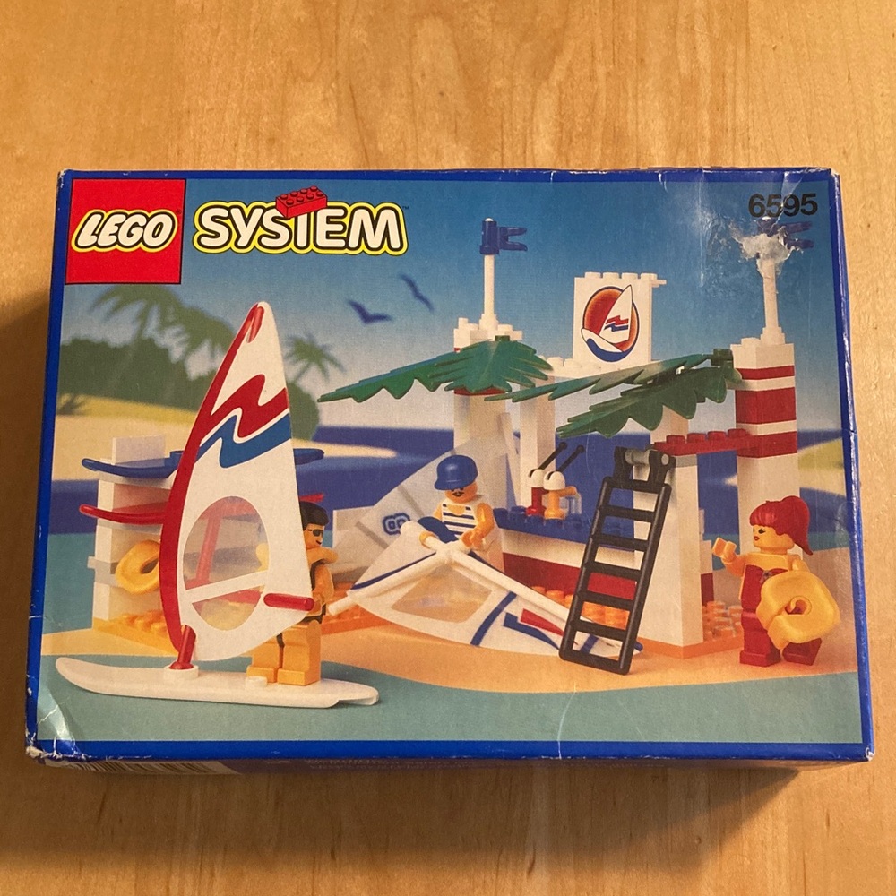 LEGO Vintage New In Box. Box still sealed.LEGO System Beach Fun Set.